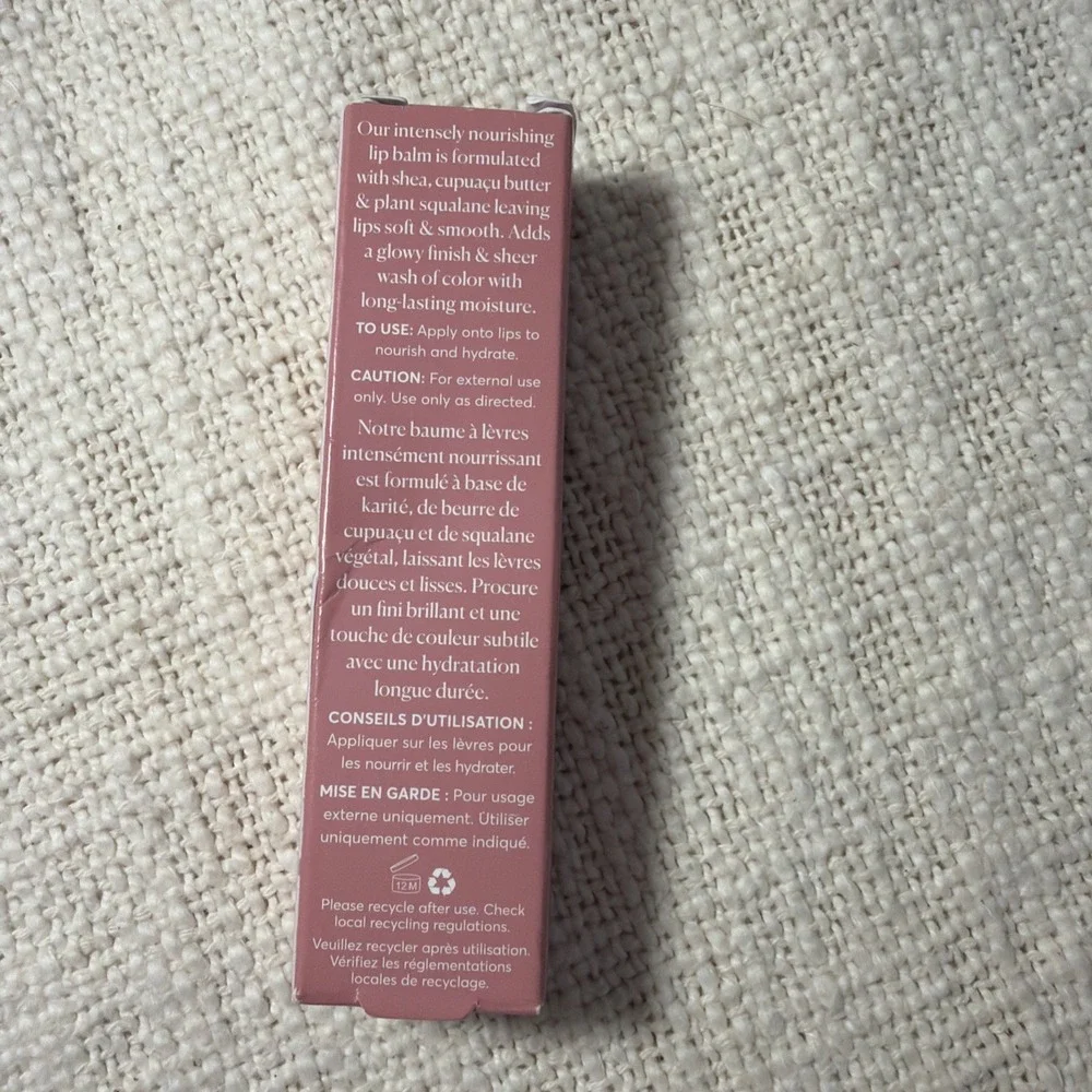 Naturium Phyto Glow Tinted Lip Balm - Petal -  0.34oz / 10mL NEW in Box